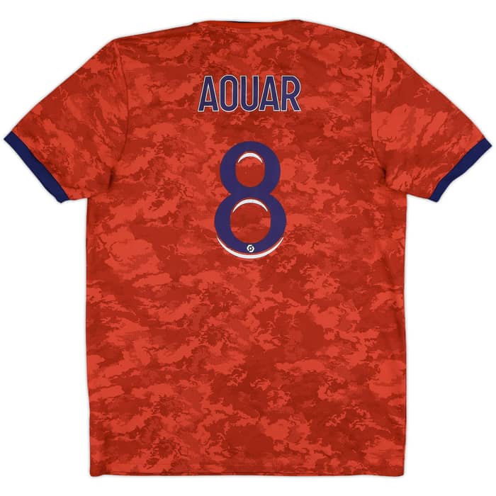 2022-23 Lyon Away Shirt Aouar #8 - 5/10 - (L)