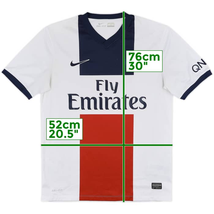 2013-14 Paris Saint-Germain Away Shirt - 9/10 - (M)