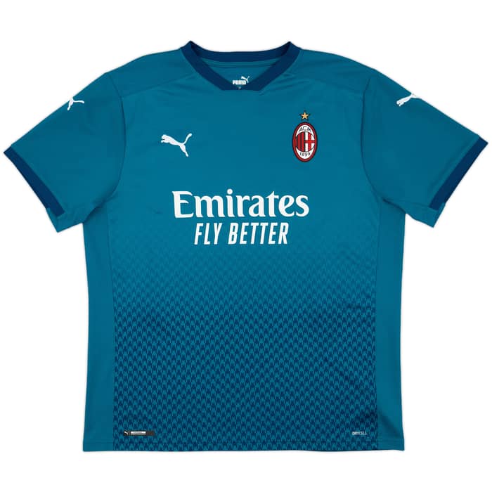 2020-21 AC Milan Third Shirt Ibrahimovic #11 - 8/10 - (XL)