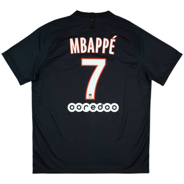 2019-20 Paris Saint-Germain Fourth Shirt Mbappe #7 - 8/10 - (XL)