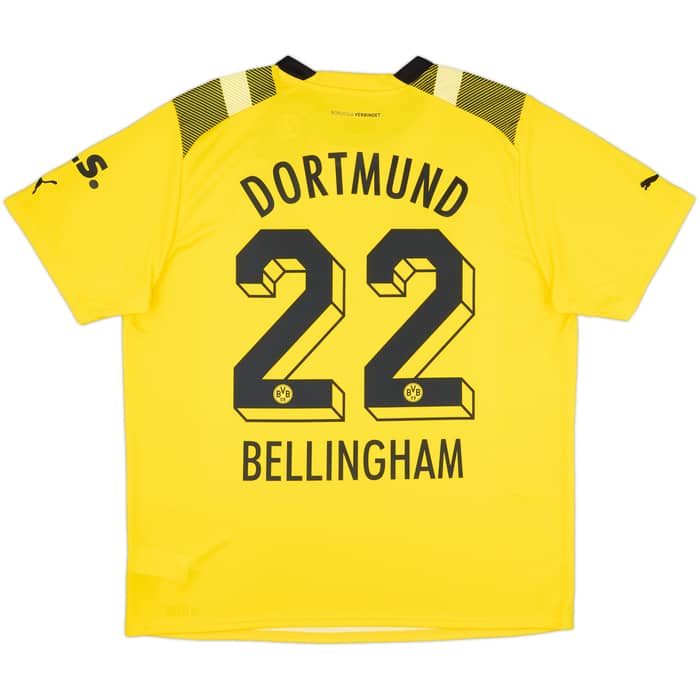 2022-23 Borussia Dortmund Cup Shirt Bellingham #22 (XL)