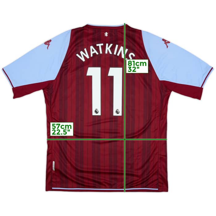 2021-22 Aston Villa Home Shirt Watkins #11 (XXL)