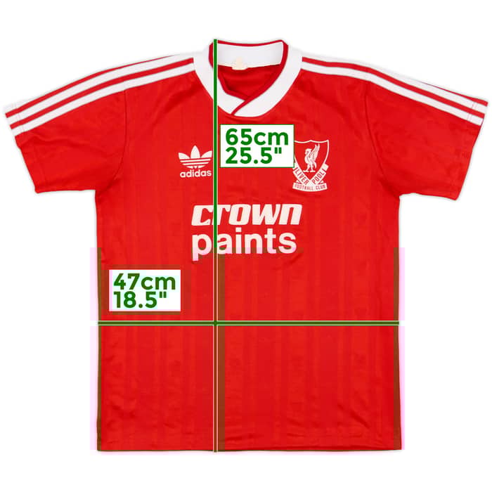 1987-88 Liverpool Home Shirt - 6/10 - (S)