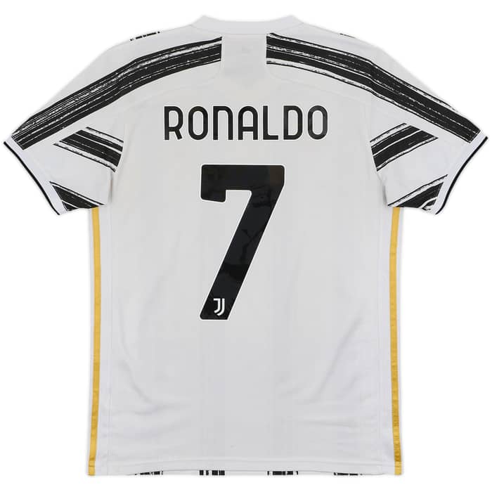 2020-21 Juventus Home Shirt Ronaldo #7 - 6/10 - (M)