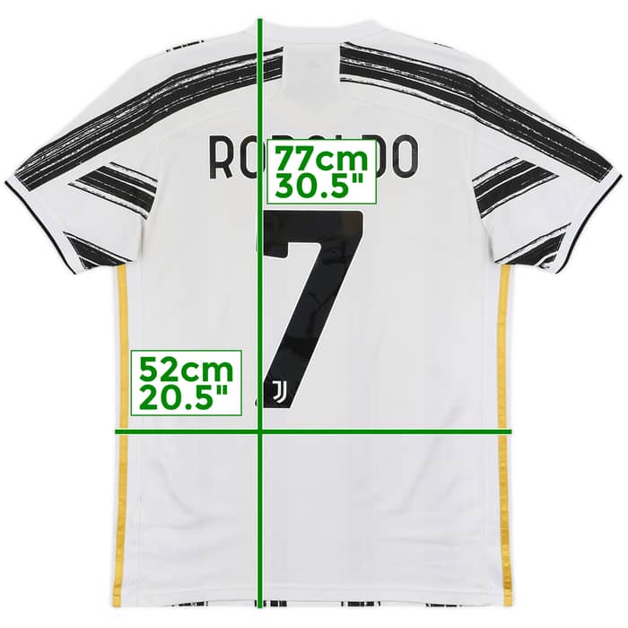 2020-21 Juventus Home Shirt Ronaldo #7 - 6/10 - (M)