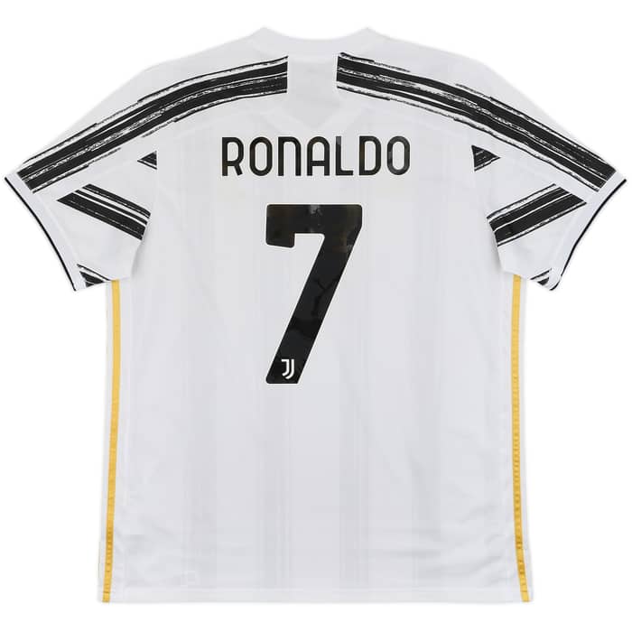 2020-21 Juventus Home Shirt Ronaldo #7 - 10/10 - (XL)