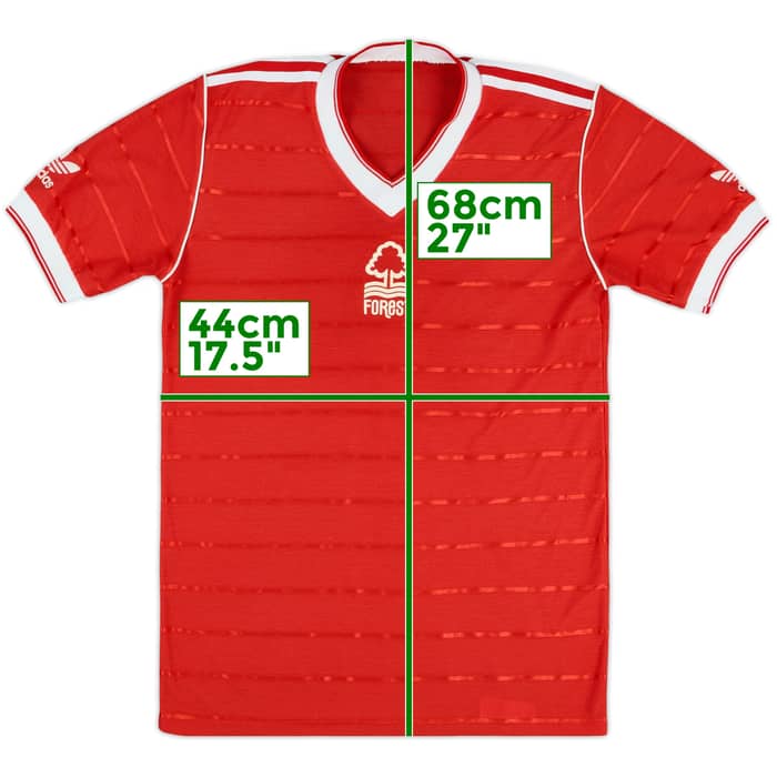 1984-86 Nottingham Forest Home Shirt - 8/10 - (S)