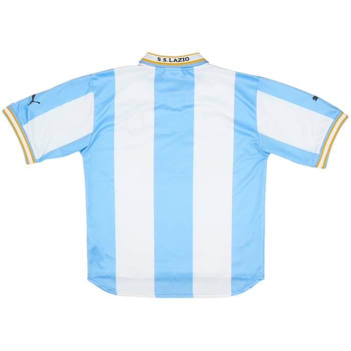 1999-00 Lazio European Home Shirt - 5/10 - (XL.Boys)