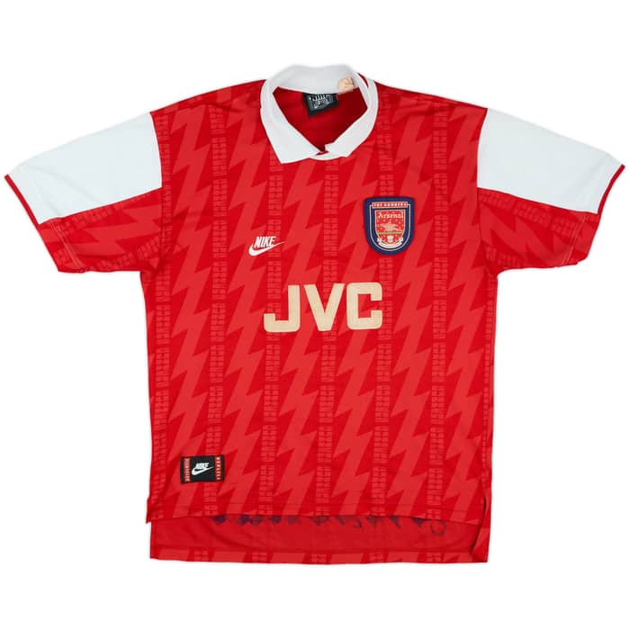 1994-96 Arsenal Home Shirt Wright #8 - 8/10 - (L)