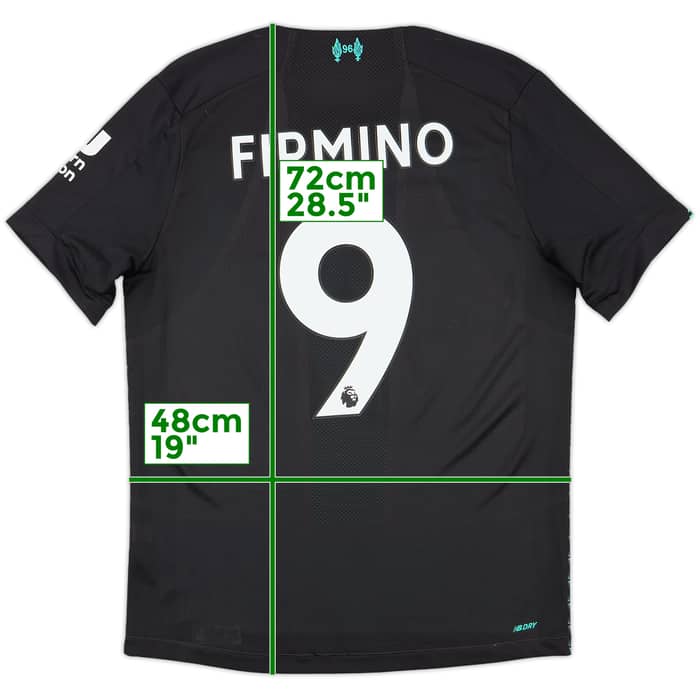 2019-20 Liverpool Third Shirt Firmino #9 - 9/10 - (S)