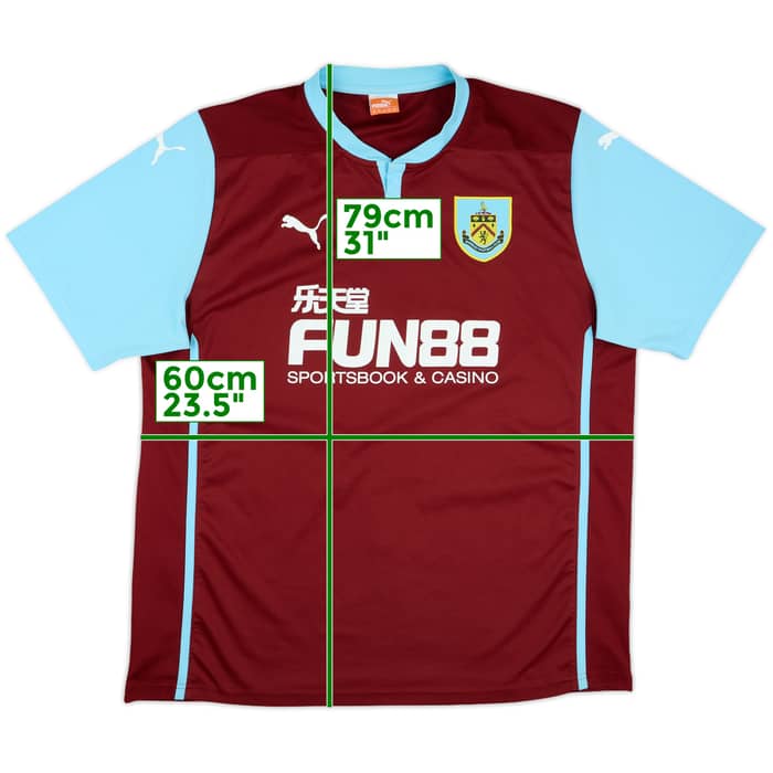 2014-15 Burnley Home Shirt - 8/10 - (XXL)