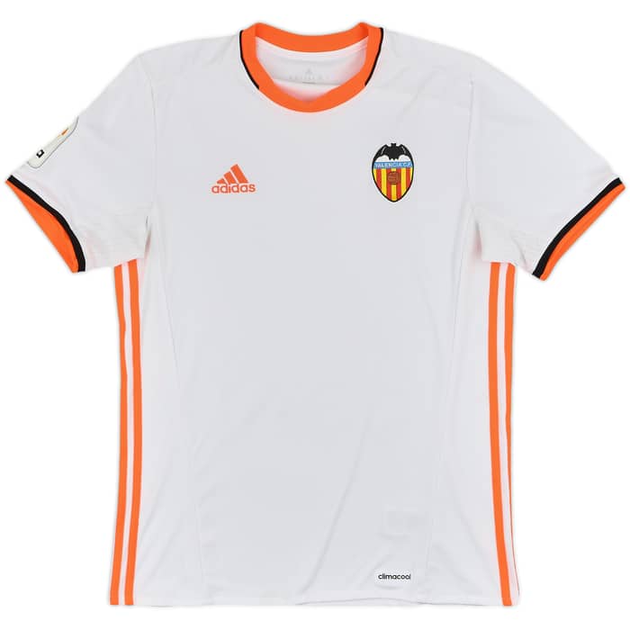 2016-17 Valencia Home Shirt - 8/10 - (M)