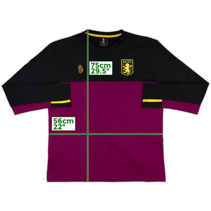 2018-19 Aston Villa Luke 1977 Drill Top - 8/10 - (L)
