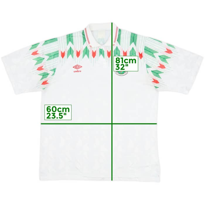 1990-92 Wales Away Shirt - 8/10 - (XL)