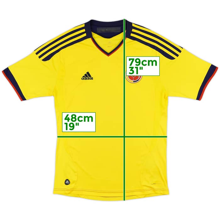 2011-13 Colombia Home Shirt - 7/10 - (M)