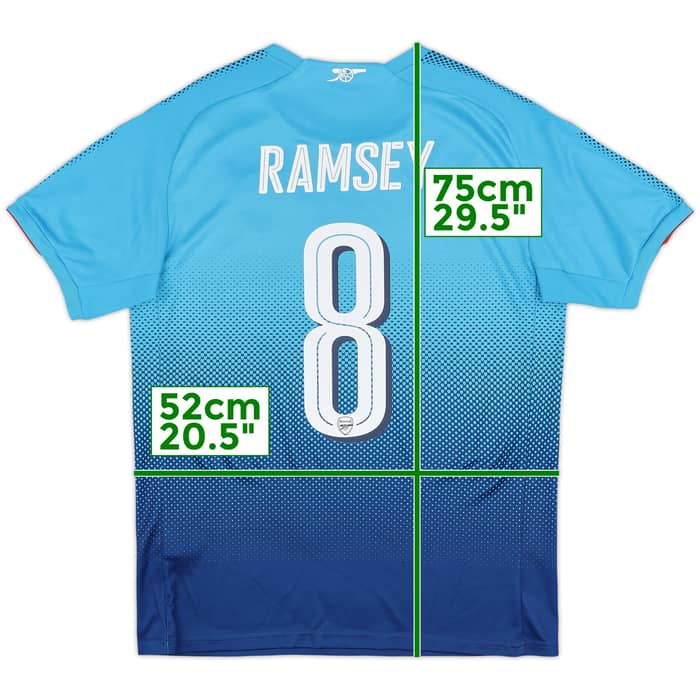 2017-18 Arsenal Away Shirt Ramsey #8 - 6/10 - (M)