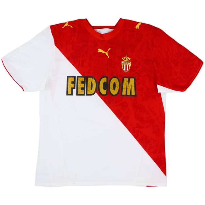 2007-08 Monaco Home Shirt Koller #9 - 6/10 - (L)