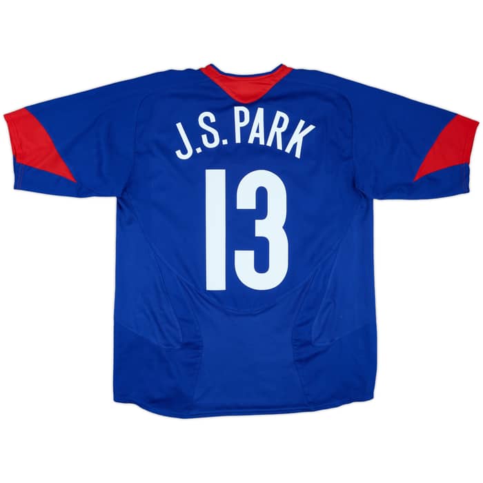 2005-06 Manchester United Away Shirt J.S.Park #13 - 7/10 - (L)