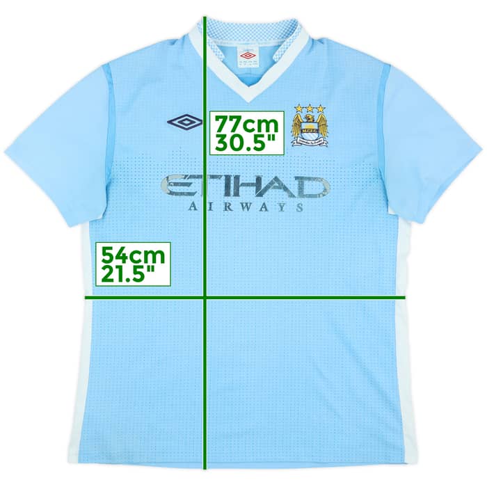 2011-12 Manchester City Home Shirt - 5/10 - (L)