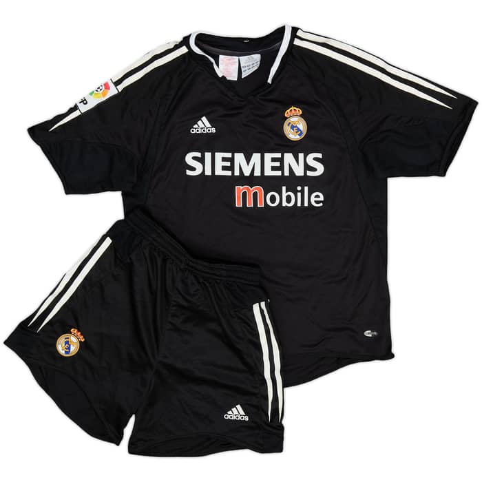 2004-05 Real Madrid Away Shirt & Shorts - 9/10 - (M.Boys)