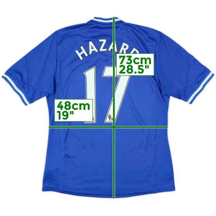 2013-14 Chelsea Home Shirt Hazard #17 - 6/10 - (M)