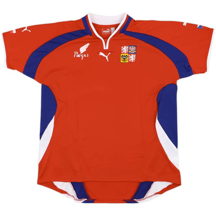 2000-02 Czech Republic Basic Home Shirt - 9/10 - (XL)