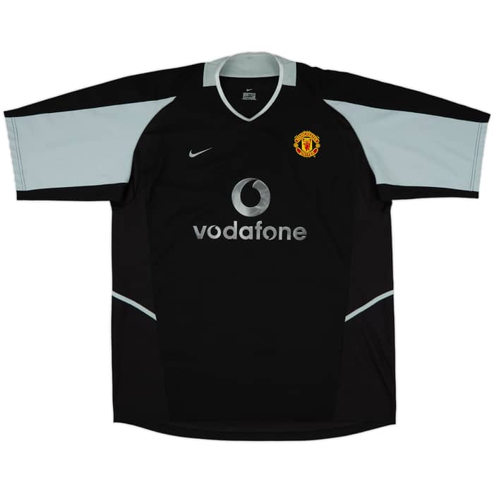 2002-04 Manchester United GK S/S Shirt Barthez #1 - 8/10 - (XXL)