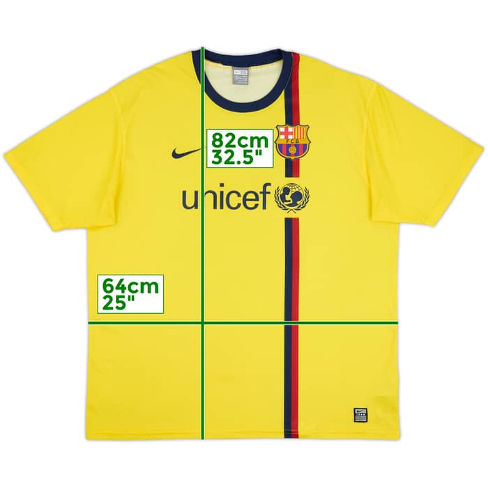 2008-10 Barcelona Basic Away Shirt - 8/10 - (XXL)