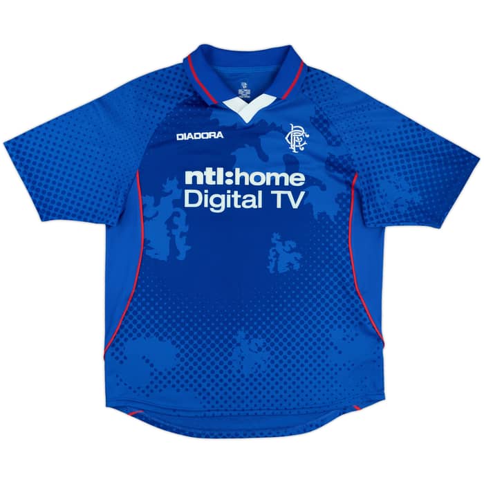 2002-03 Rangers Home Shirt - 10/10 - (L)