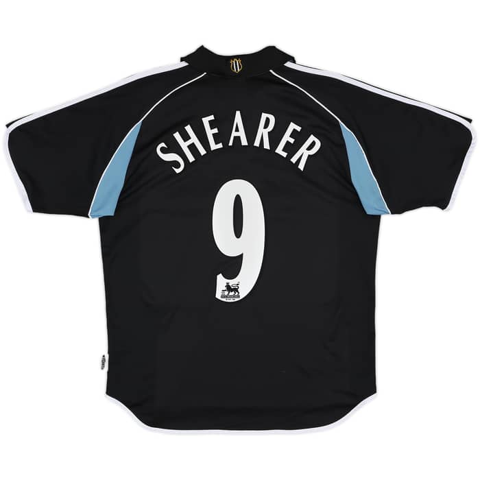 2000-01 Newcastle Away Shirt Shearer #9 - 9/10 - (M)