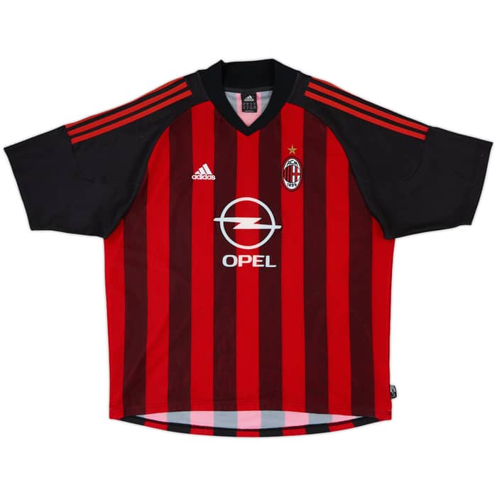2002-03 AC Milan Home Shirt Shevchenko #7 - 6/10 - (XL)