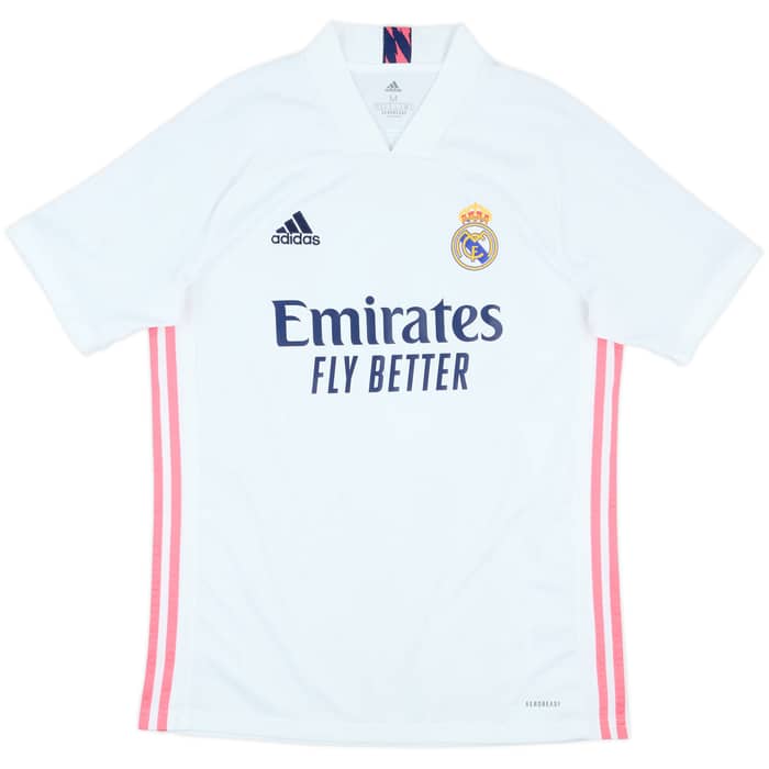 2020-21 Real Madrid Home Shirt Benzema #9 - 9/10 - (M)