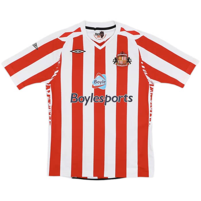 2007-08 Sunderland Home Shirt - 5/10 - (L.Boys)