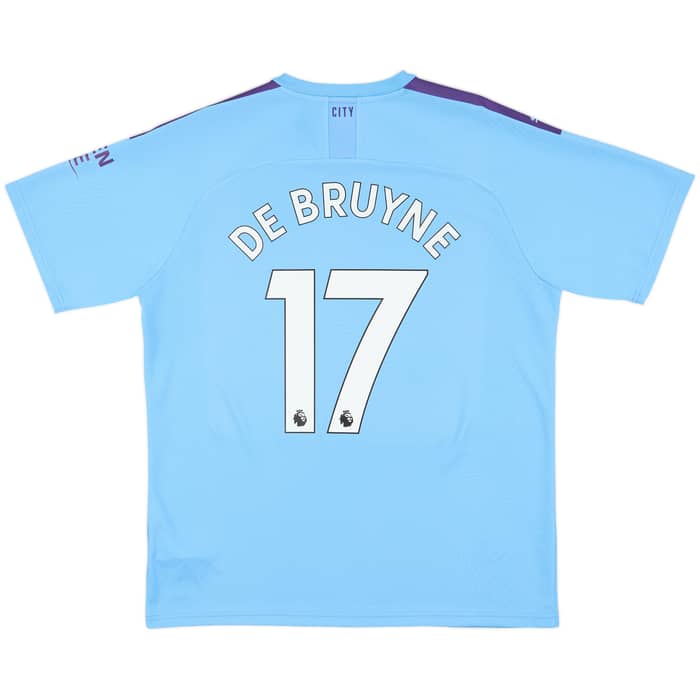2019-20 Manchester City Home Shirt De Bruyne #17 (XL)