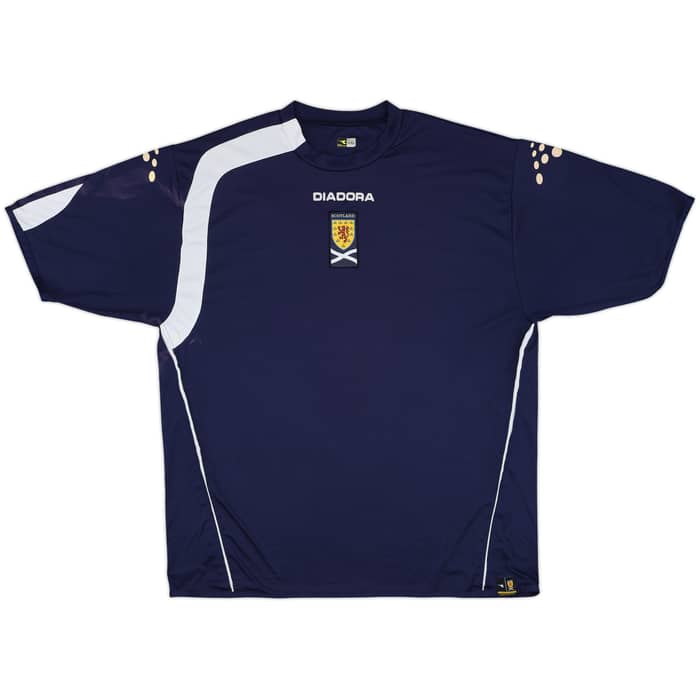 2005-06 Scotland Home Shirt - 8/10 - (XXL)