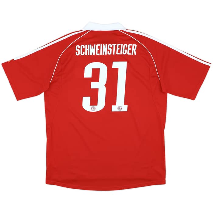 2006-07 Bayern Munich Player Issue Home Shirt Schweinsteiger #31 - 10/10 - (XL)