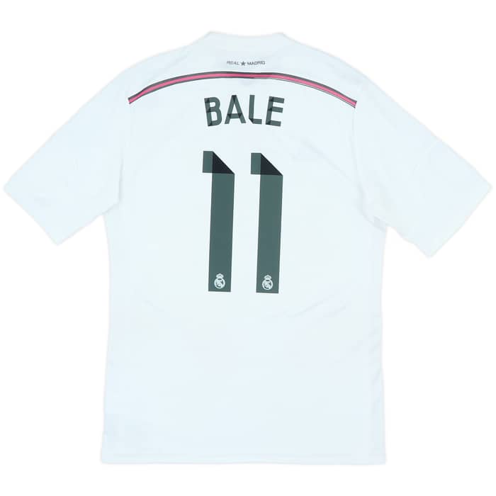 2014-15 Real Madrid Home Shirt Bale #11 - 8/10 - (L)