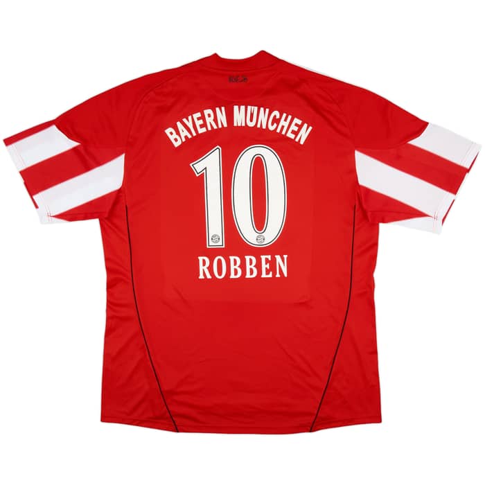 2010-11 Bayern Munich Home Shirt Robben #10 - 7/10 - (XXL)