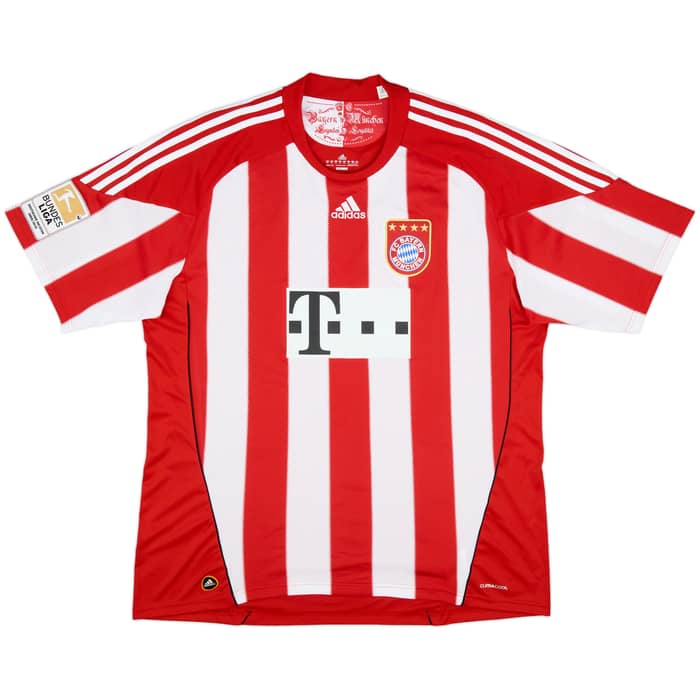 2010-11 Bayern Munich Home Shirt Robben #10 - 7/10 - (XXL)