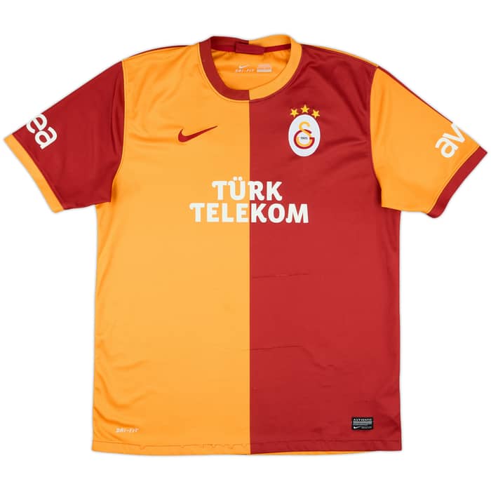 2013-14 Galatasaray Home Shirt - 7/10 - (L)