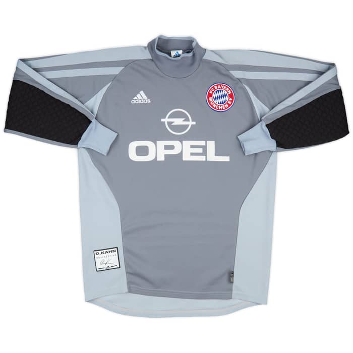 2001-02 Bayern Munich GK Shirt Kahn #1 - 9/10 - (S)