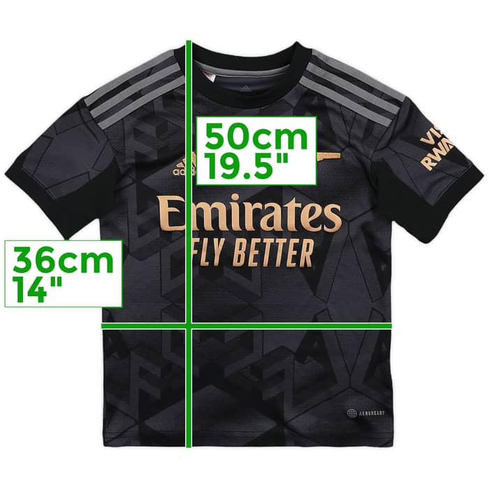 2022-23 Arsenal Away Shirt - 9/10 - (S.Boys)