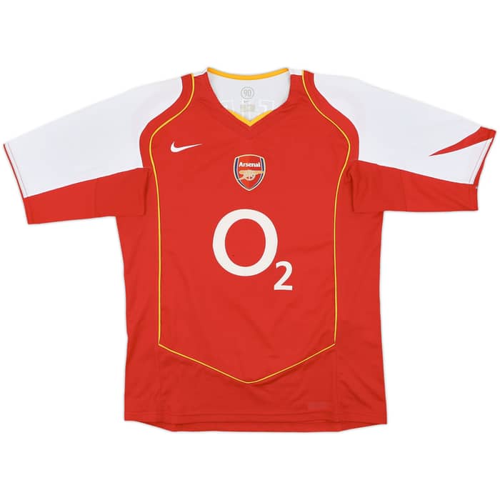 2004-05 Arsenal Home Shirt Vieira #4 - 5/10 - (M)