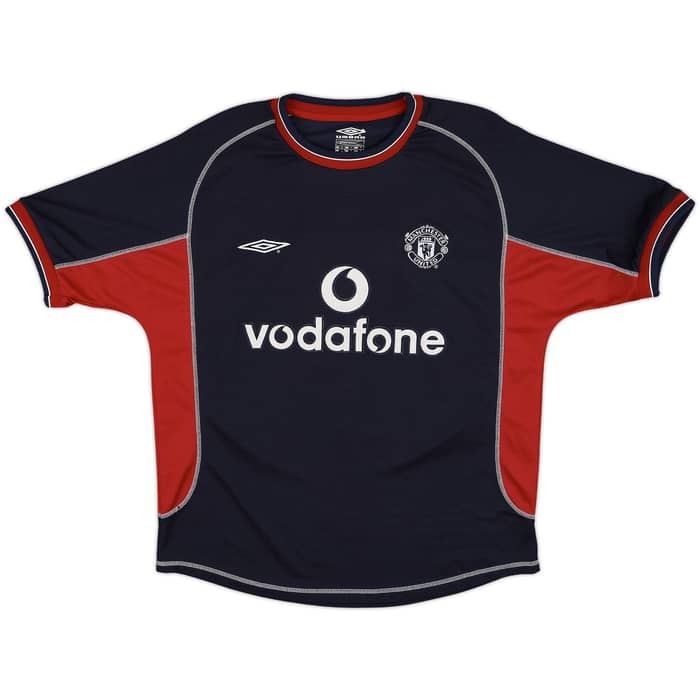 2000-01 Manchester United Third Shirt Beckham #7 - 9/10 - (M)
