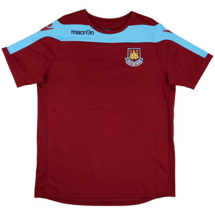 2012-13 West Ham Macron Training Shirt - 10/10 - (XL)