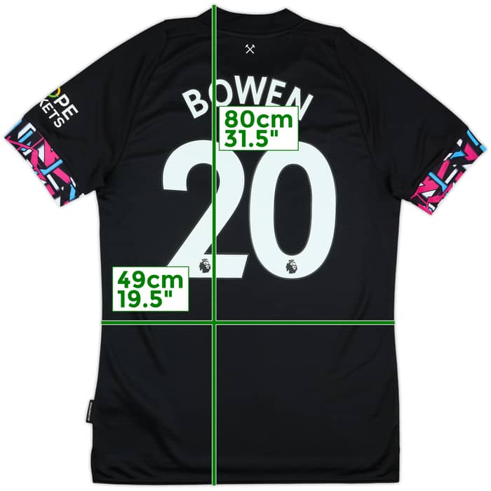 2022-23 West Ham United Away Shirt Bowen #20 - 10/10 - (M)