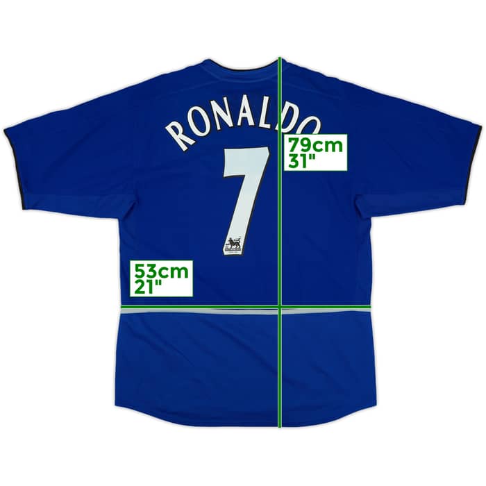 2002-03 Manchester United Third Shirt Ronaldo #7 - 5/10 - (M)