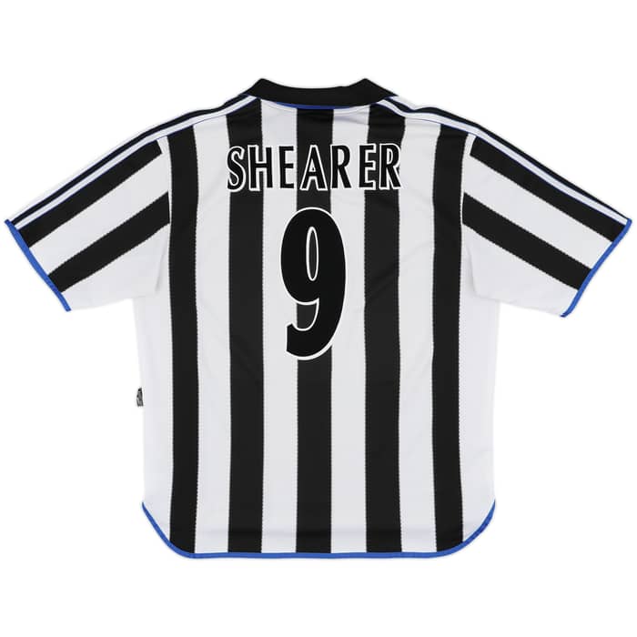 1999-00 Newcastle Home Shirt Shearer #9 - 8/10 - (XL)