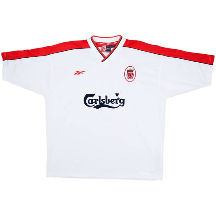 1998-99 Liverpool Away Shirt Fowler #9 - 5/10 - (XL)