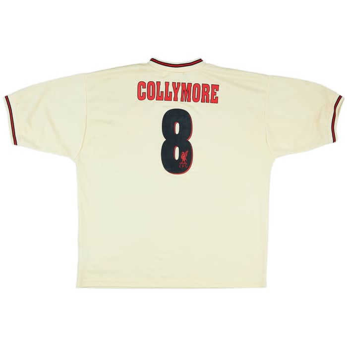 1996-97 Liverpool Away Shirt Collymore #8 - 8/10 - (XL)
